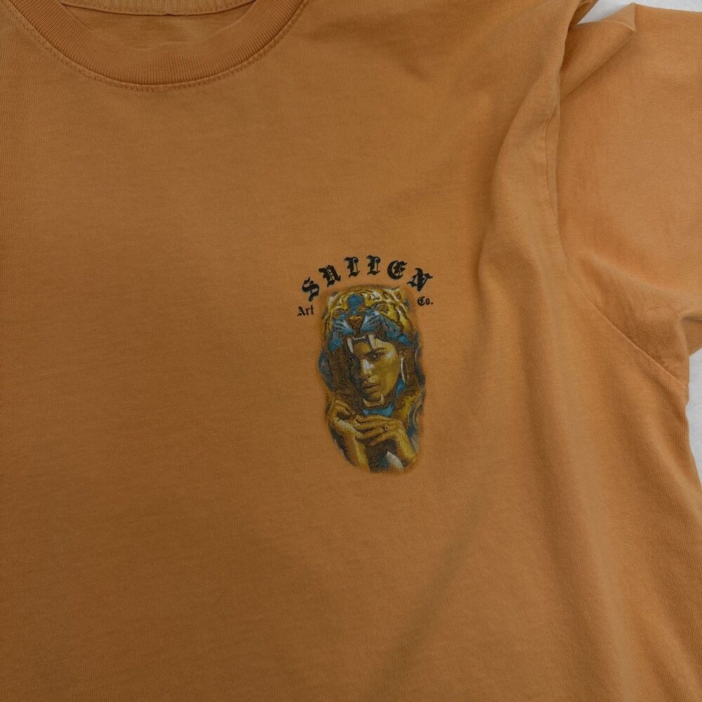 Sullen Art Collective Jades Short Sleeve T Shirt Tangerine Size Medium Men’s - Picture 2 of 10